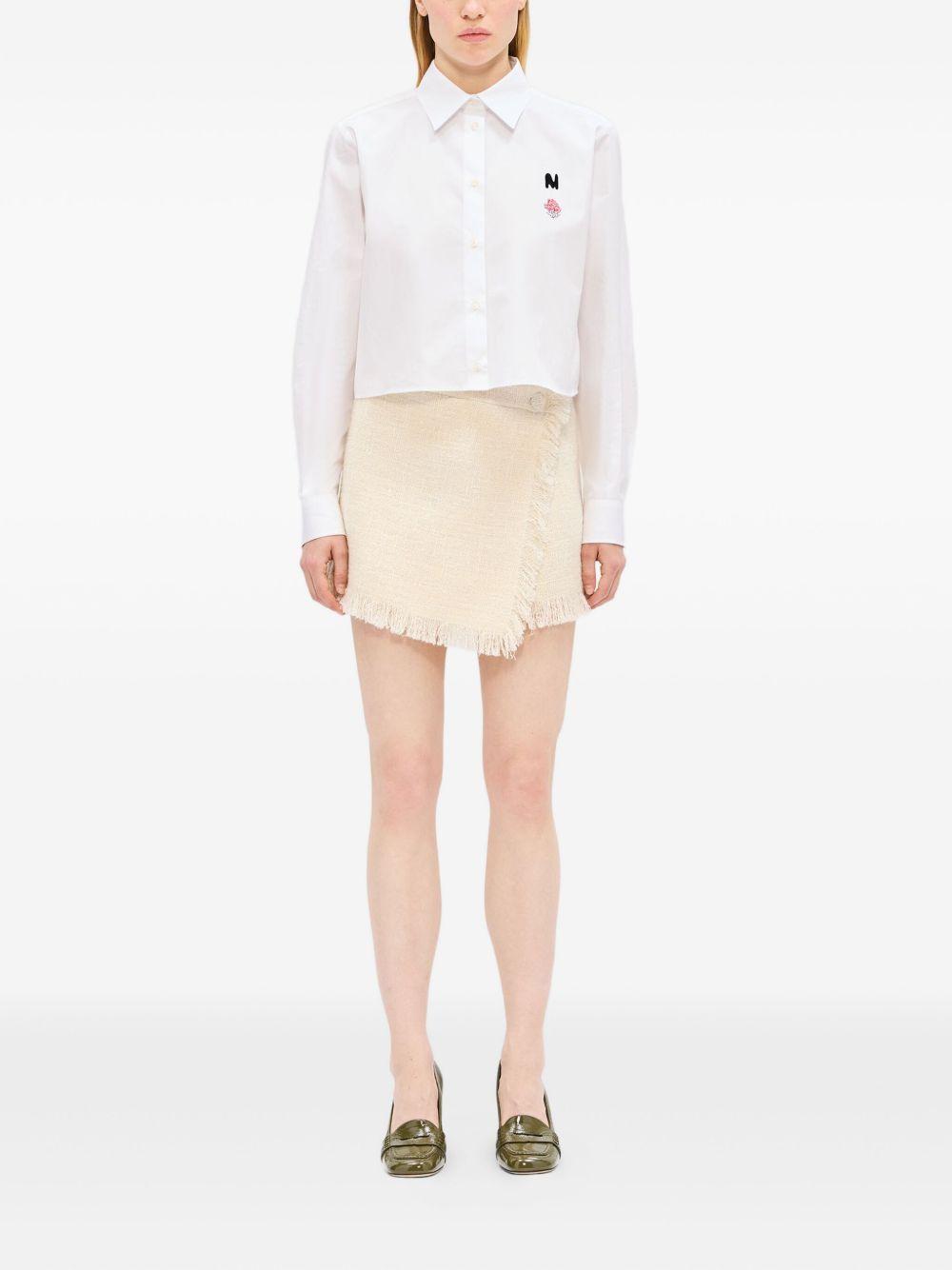 Short with fringe 3941MDB07 25762102 MSGM