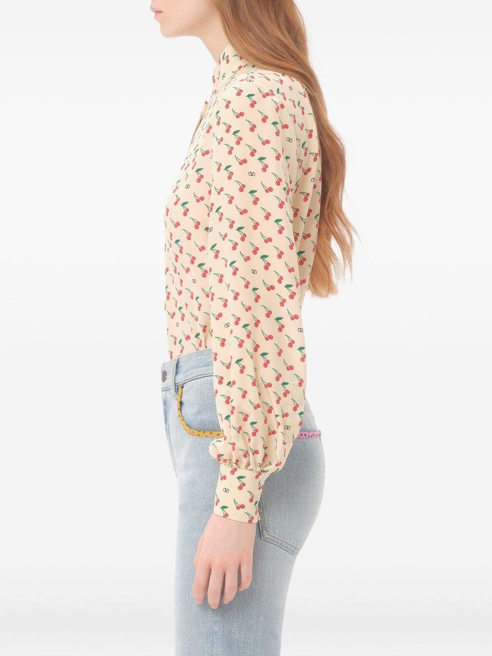 Cherryfic shirt<BR/><BR/> 7B3AB7U09M9 CRF VALENTINO GARAVANI