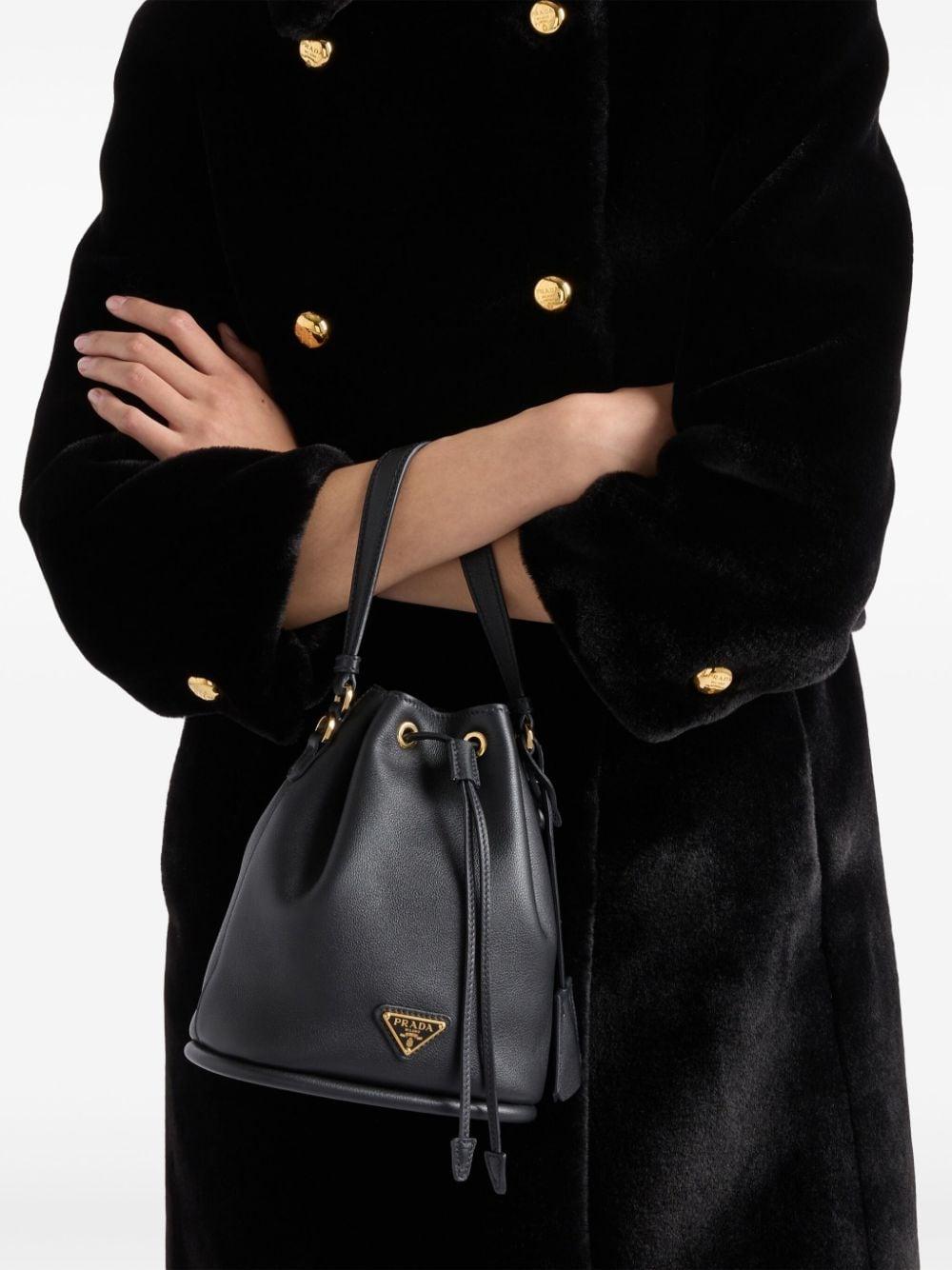 Leather mini bag 1BE067 2CYSF0002 PRADA