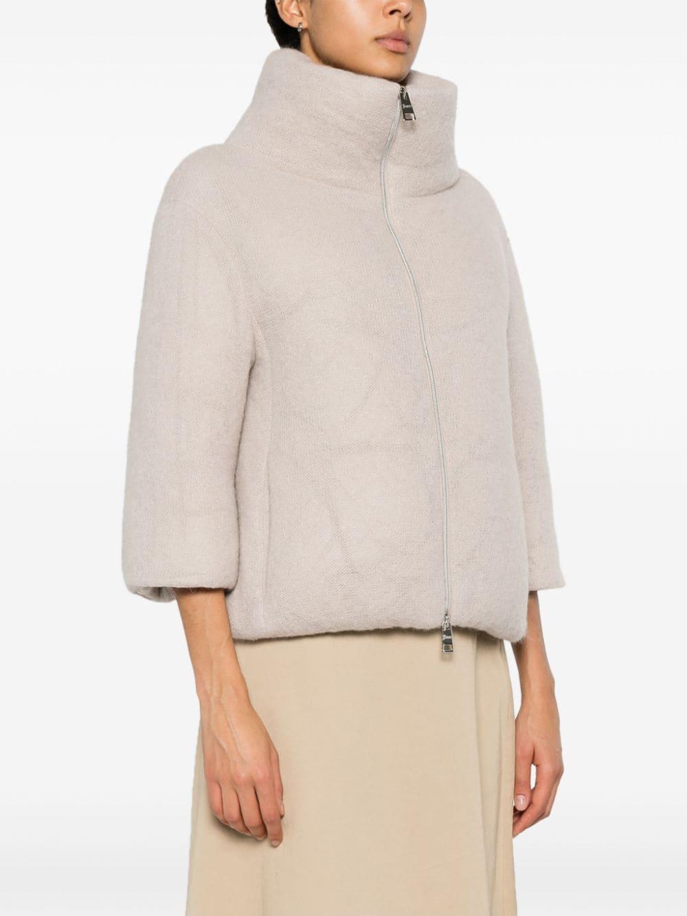 Knitted puffer jacket<BR/><BR/><BR/> PI00130DR 334141985 HERNO