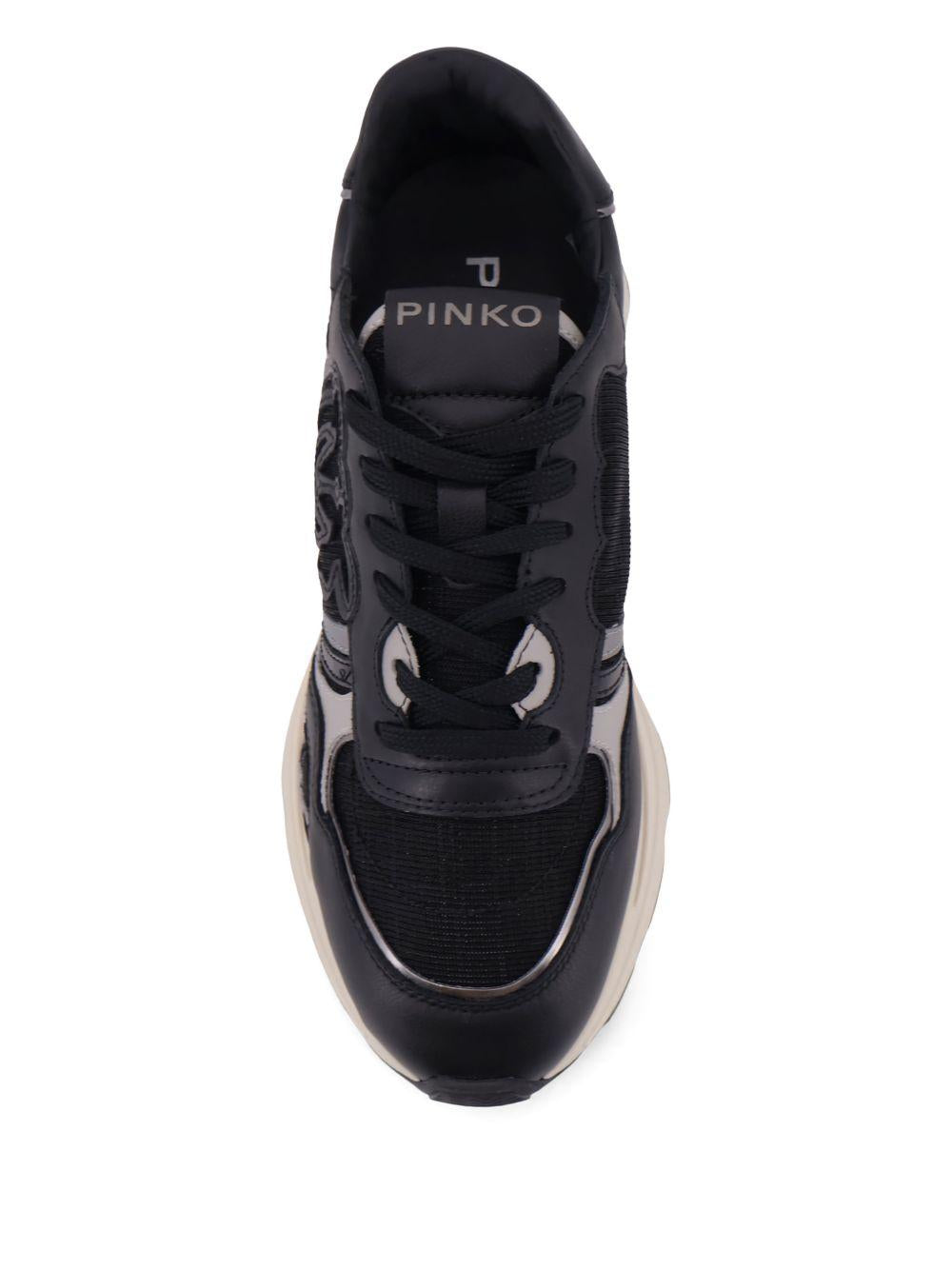 logo-appliqué sneakers SS0173 P027Z99 PINKO