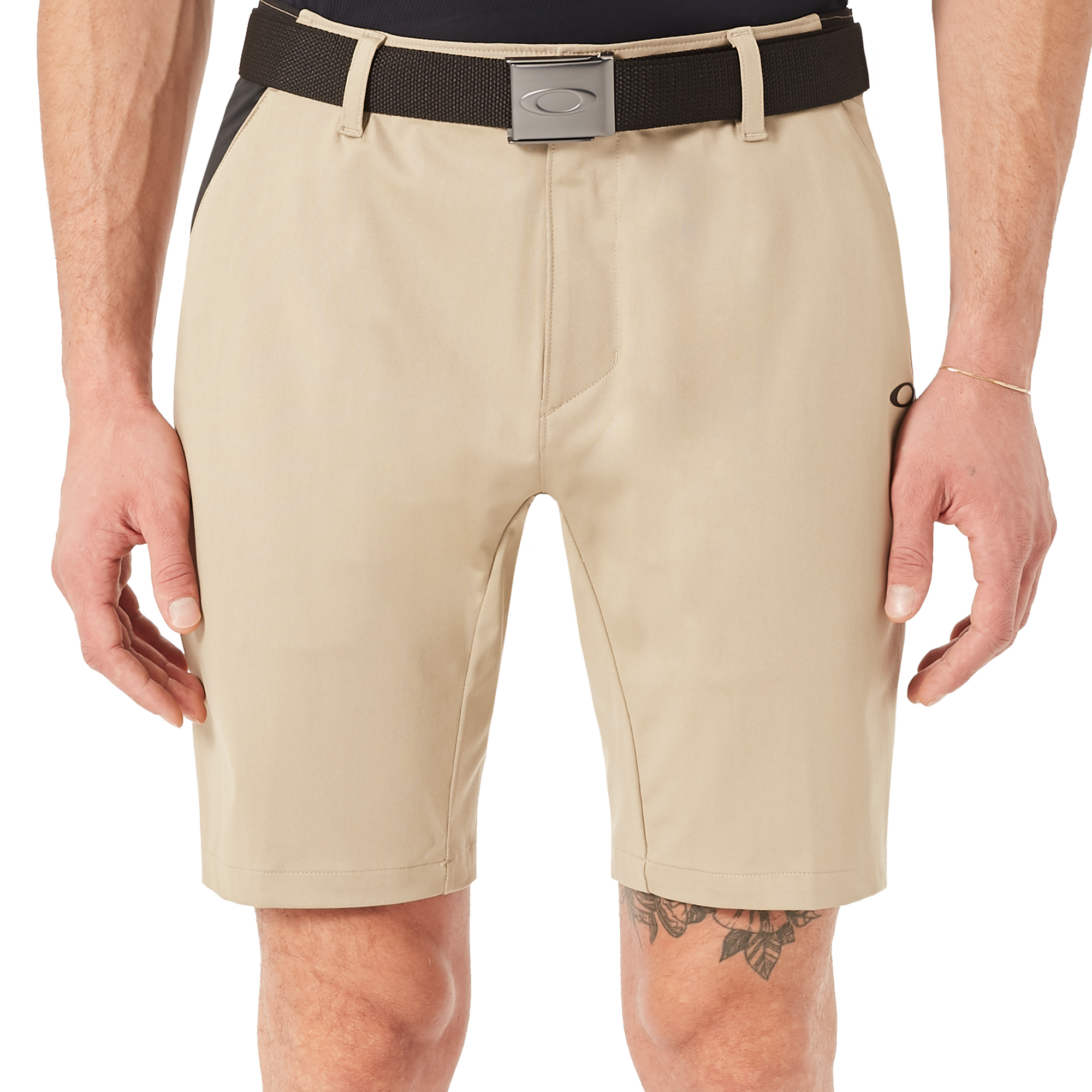 Black front logo belt 96185 02E OAKLEY