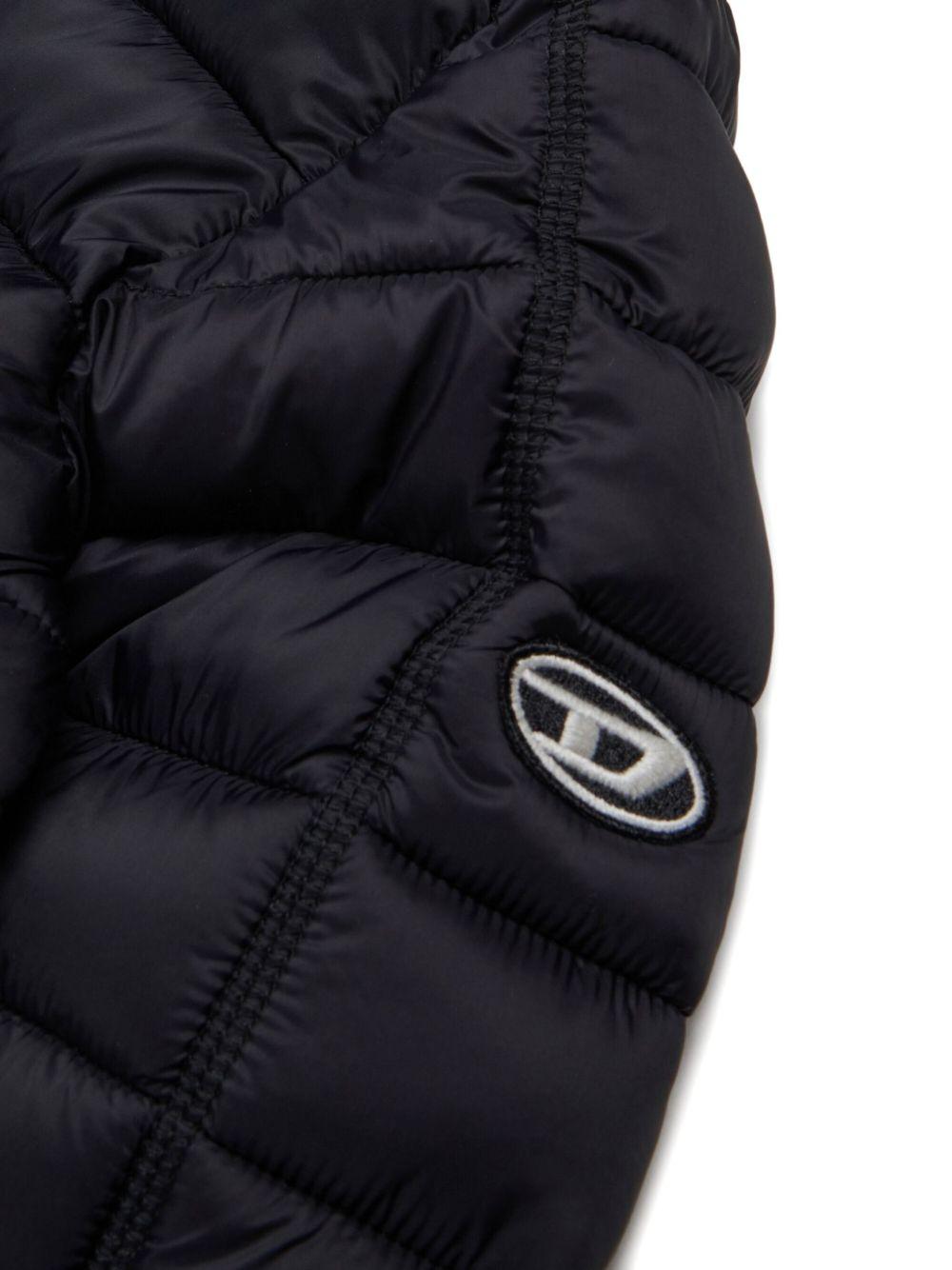 JWSTONE nylon jacket with hood J02425 KXBRDK900 DIESEL KID