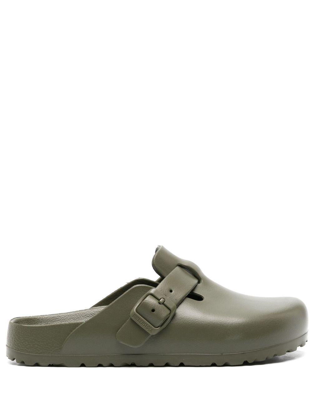 Boston slippers with buckle 1026238 KHAKI BIRKENSTOCK