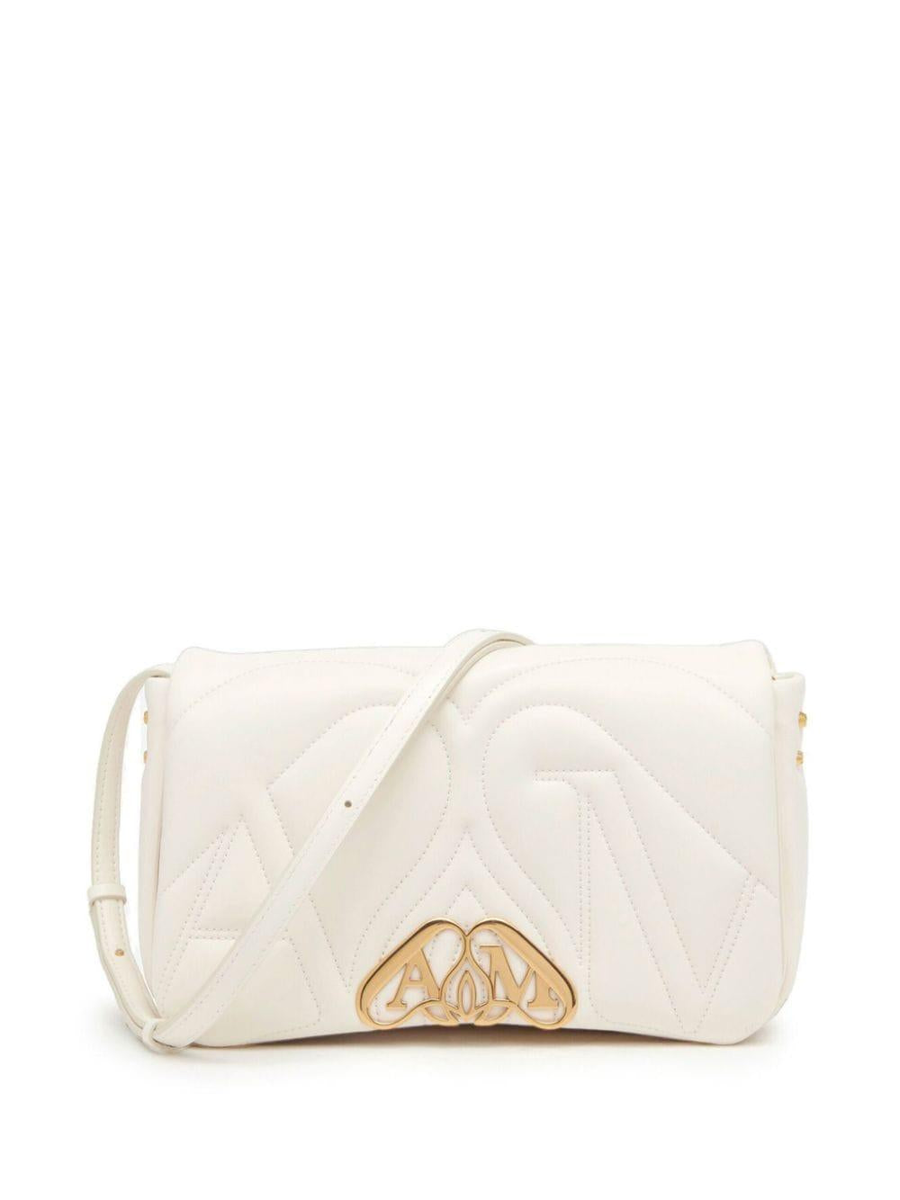Small The Seal shoulder bag 757375 1BLE19210 ALEXANDER MCQUEEN