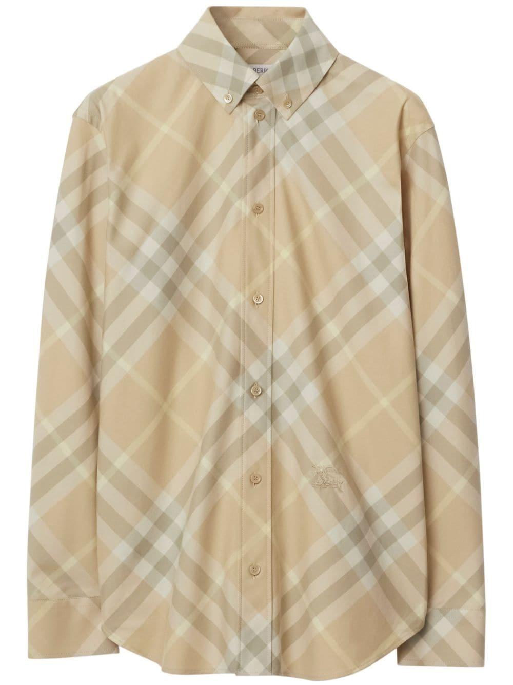 Vintage-check cotton shirt 8083594 B8686 BURBERRY
