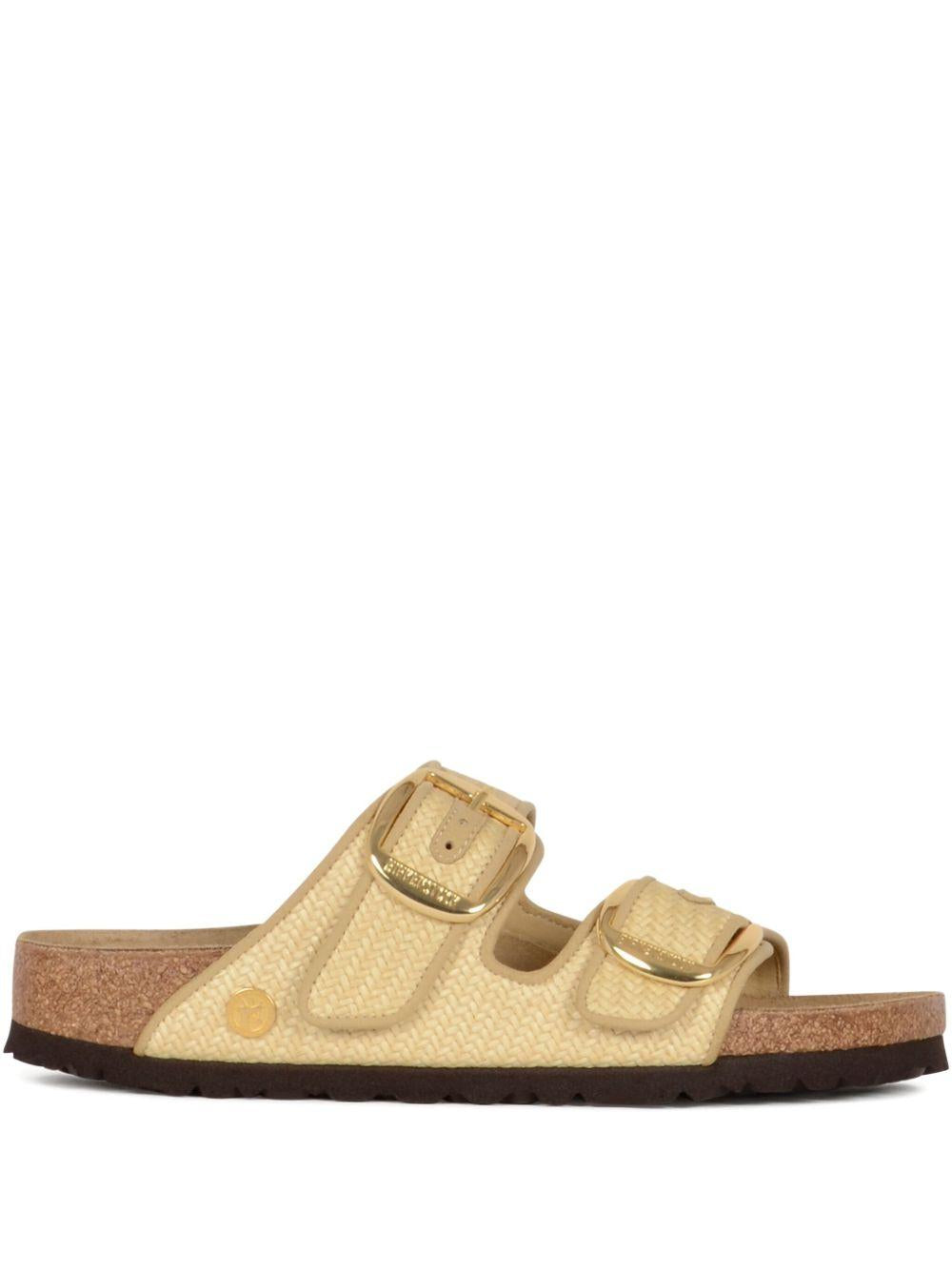 Arizona Big Buckle Raffia 1029042 NATURAL BIRKENSTOCK