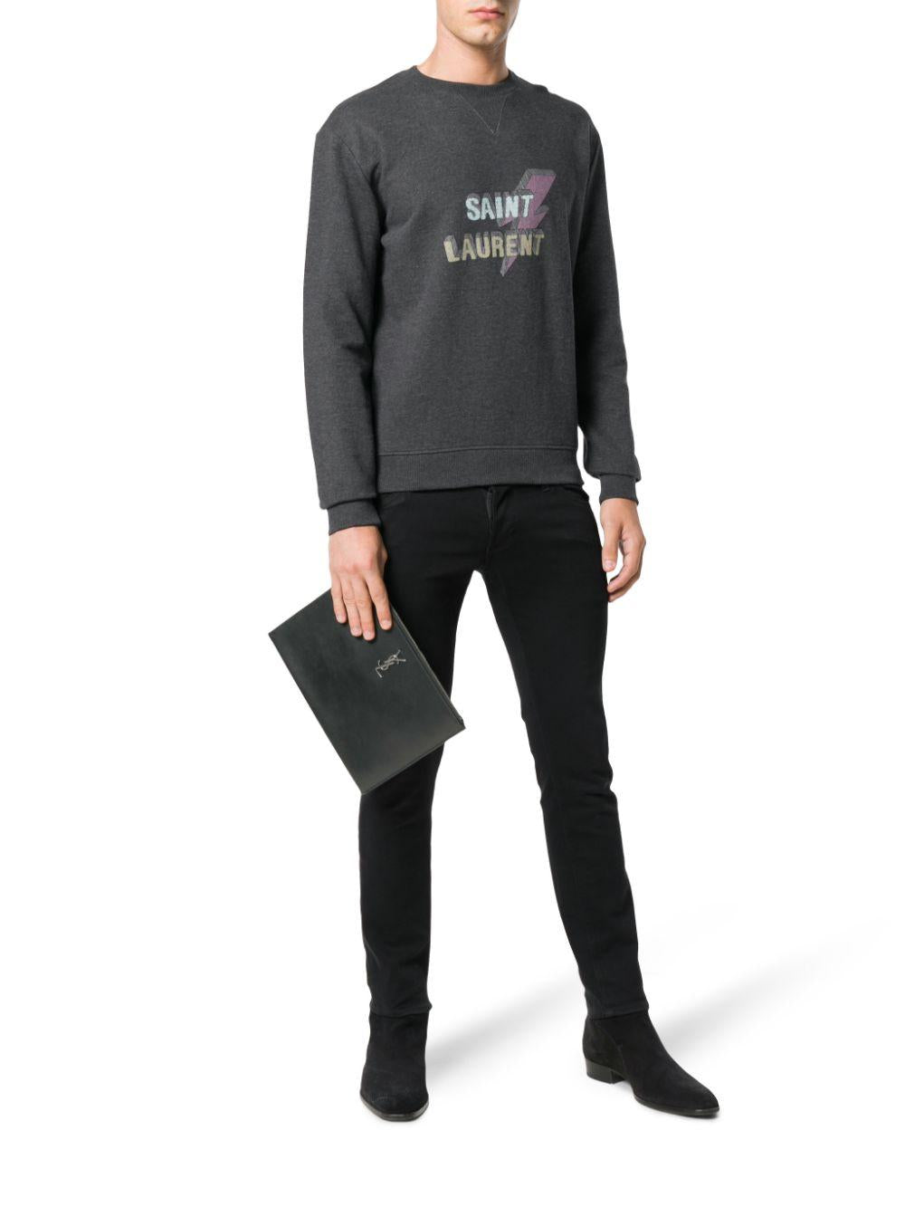 Custodia per tablet Monogram in pelle 4532490SX0E 1000 SAINT LAURENT