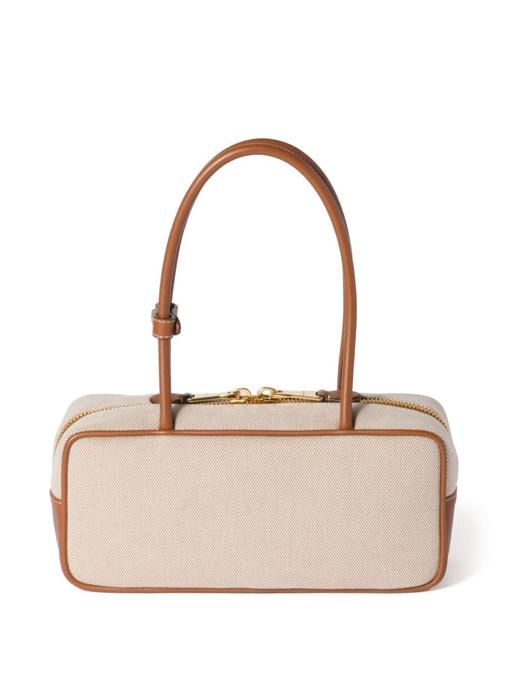 Beau canvas and leather bag 5BB173ACRN V-OWMF062F MIU MIU