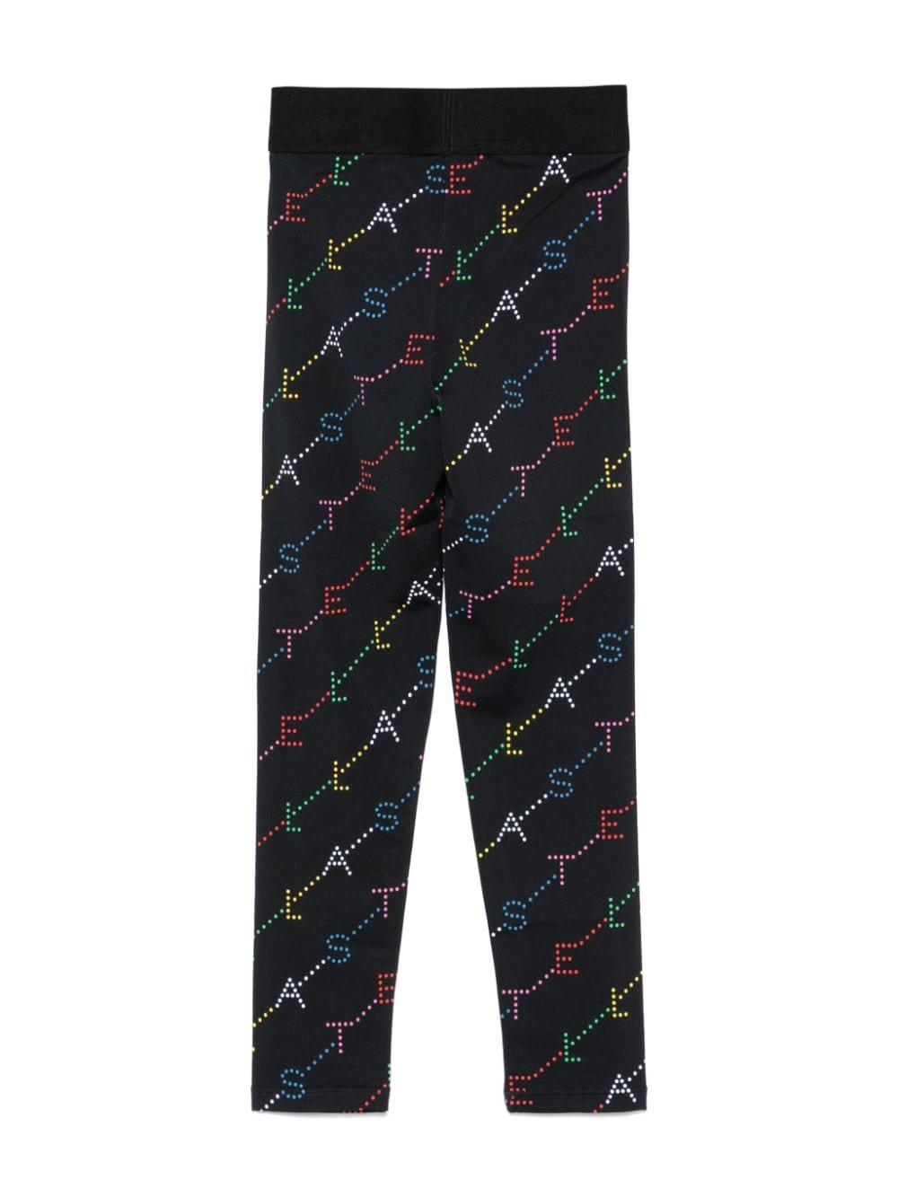 All-over logo leggings TV6C90 Z2027930MC STELLA McCARTNEY KIDS