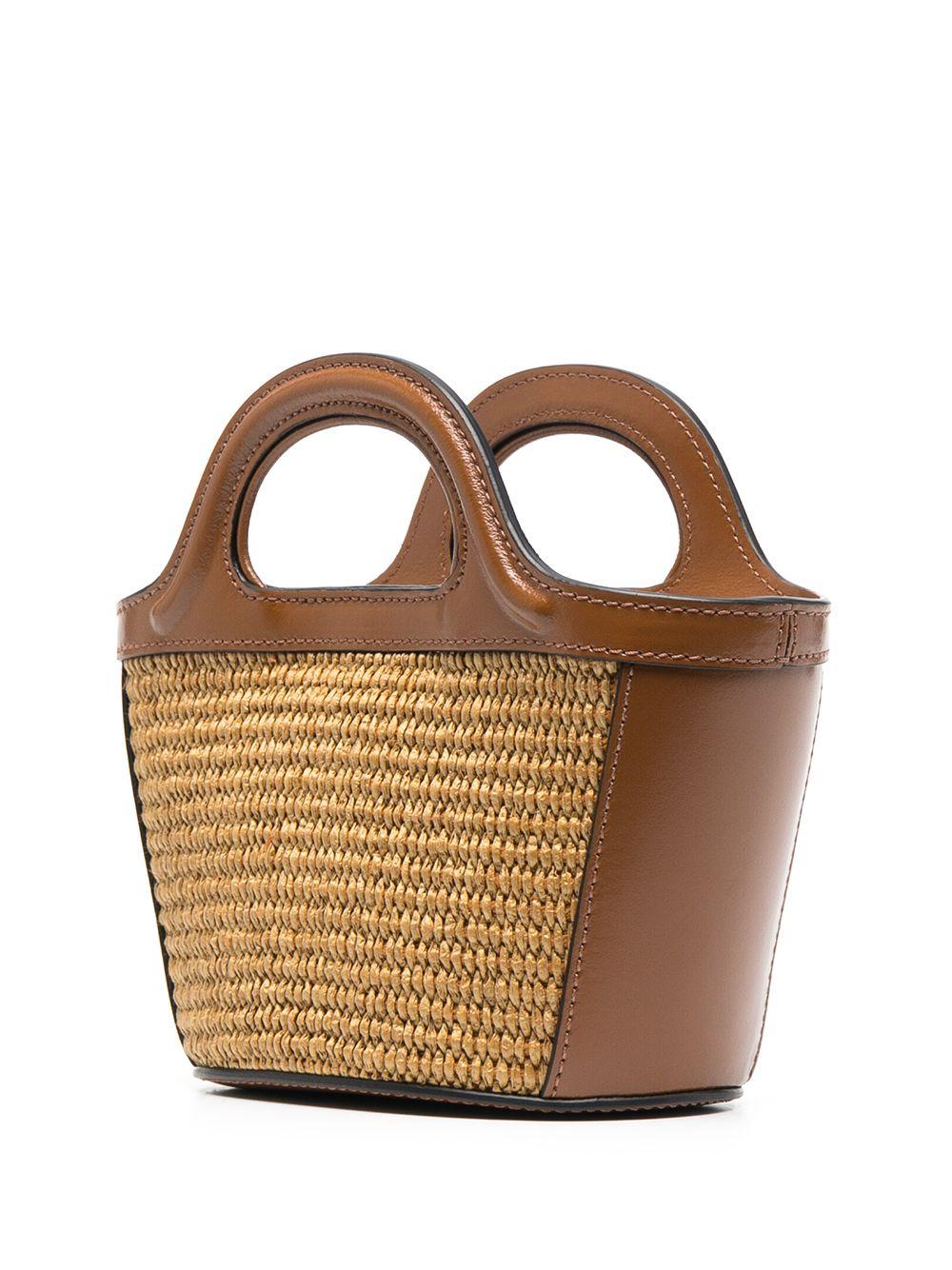 Tropicalia logo-embroidered tote bag<BR/><BR/><BR/> BMMP0067Q0 P386000M50 MARNI