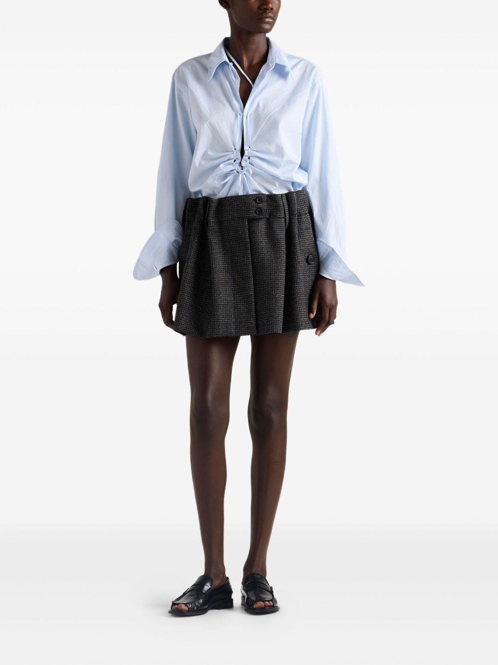 Fil-à-fil shirt P481I1650 S-OOOF0M10 PRADA
