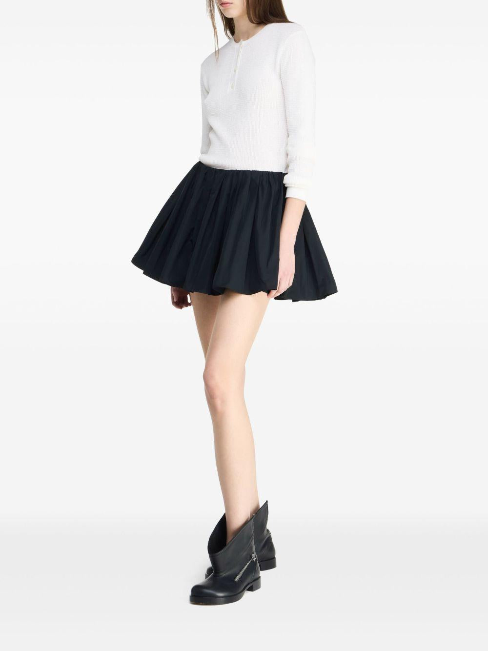 Gathered circle skort<BR/><BR/> SK0192 PG1765999 JW ANDERSON
