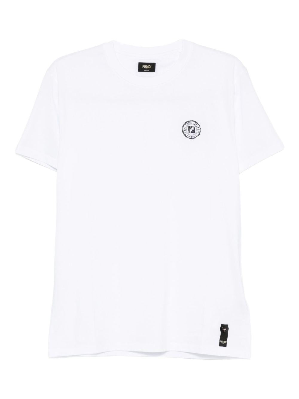 Logo T-shirt FY1319 AV0HF0QA0 FENDI