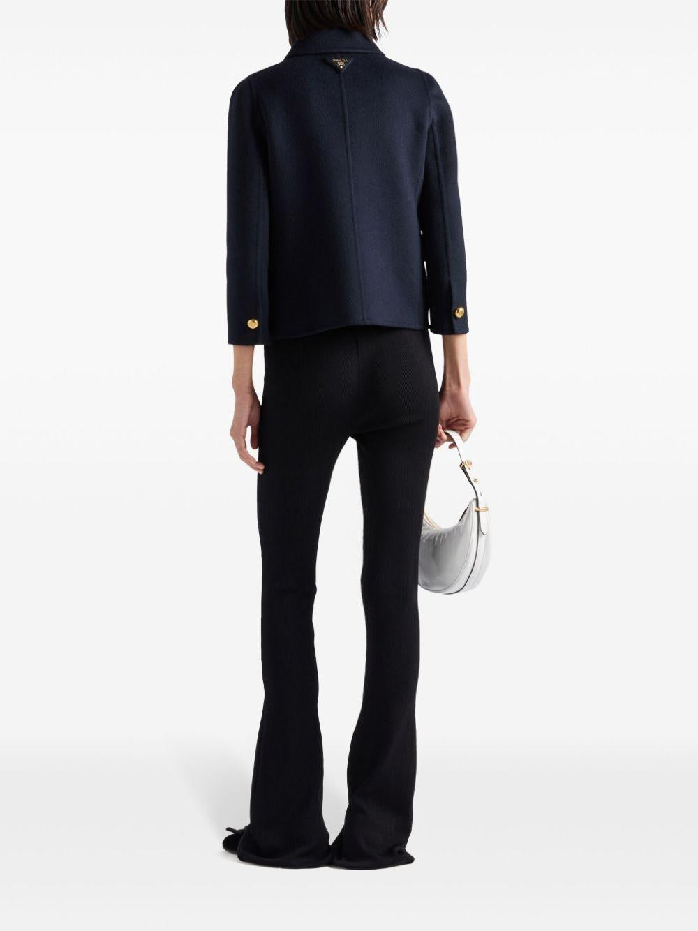 Double-breasted jacket<BR/><BR/><BR/> P536P 13FYF0008 PRADA