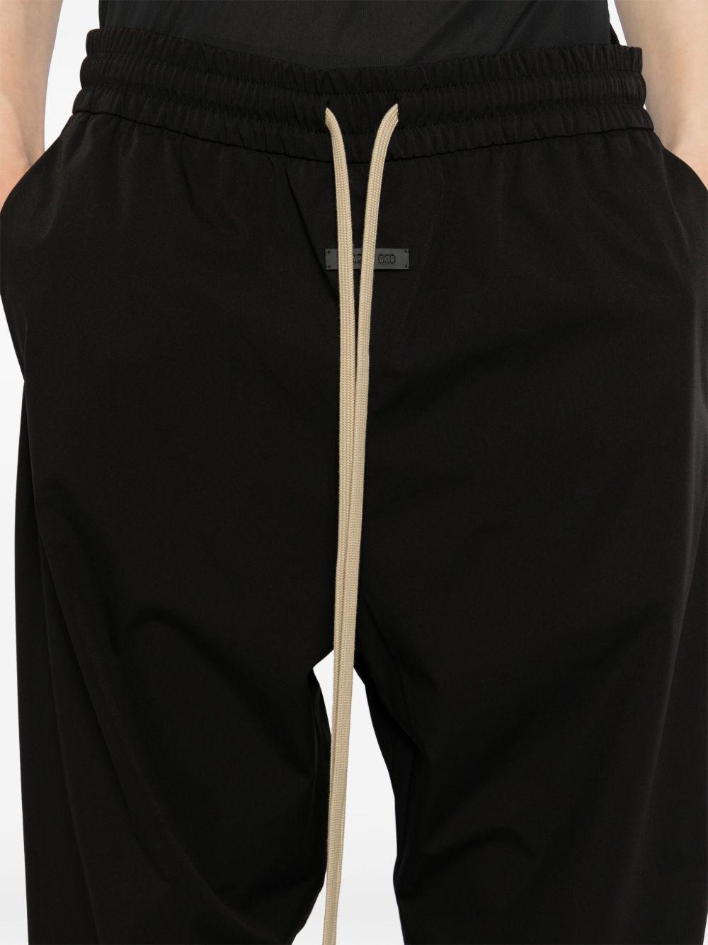 Nylon track trousers FGE240 404PONBLACK FEAR OF GOD