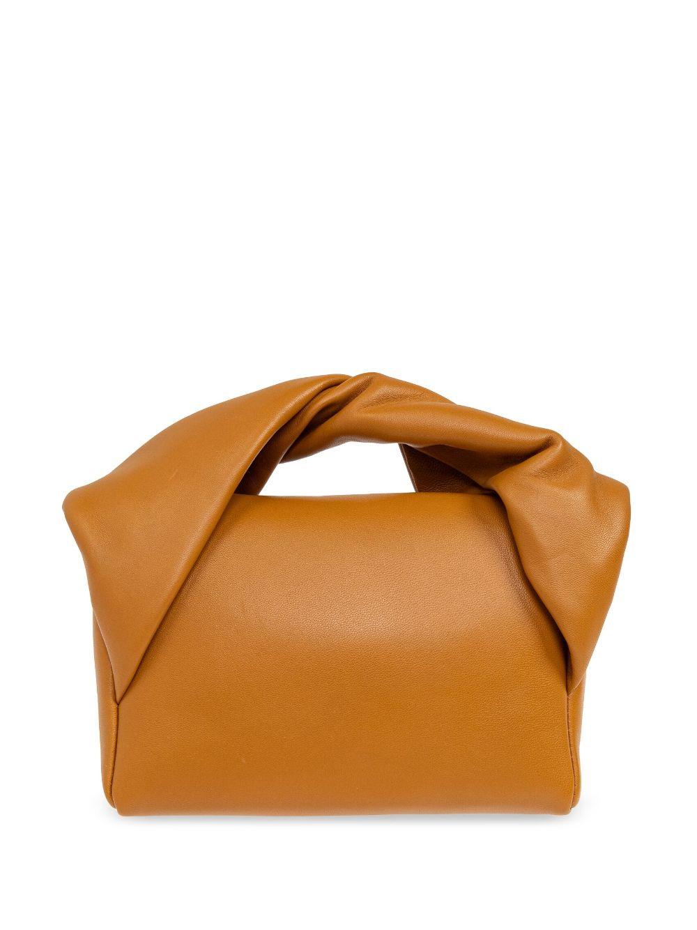 Small Twister leather tote bag HB0643 LA0088604 JW ANDERSON