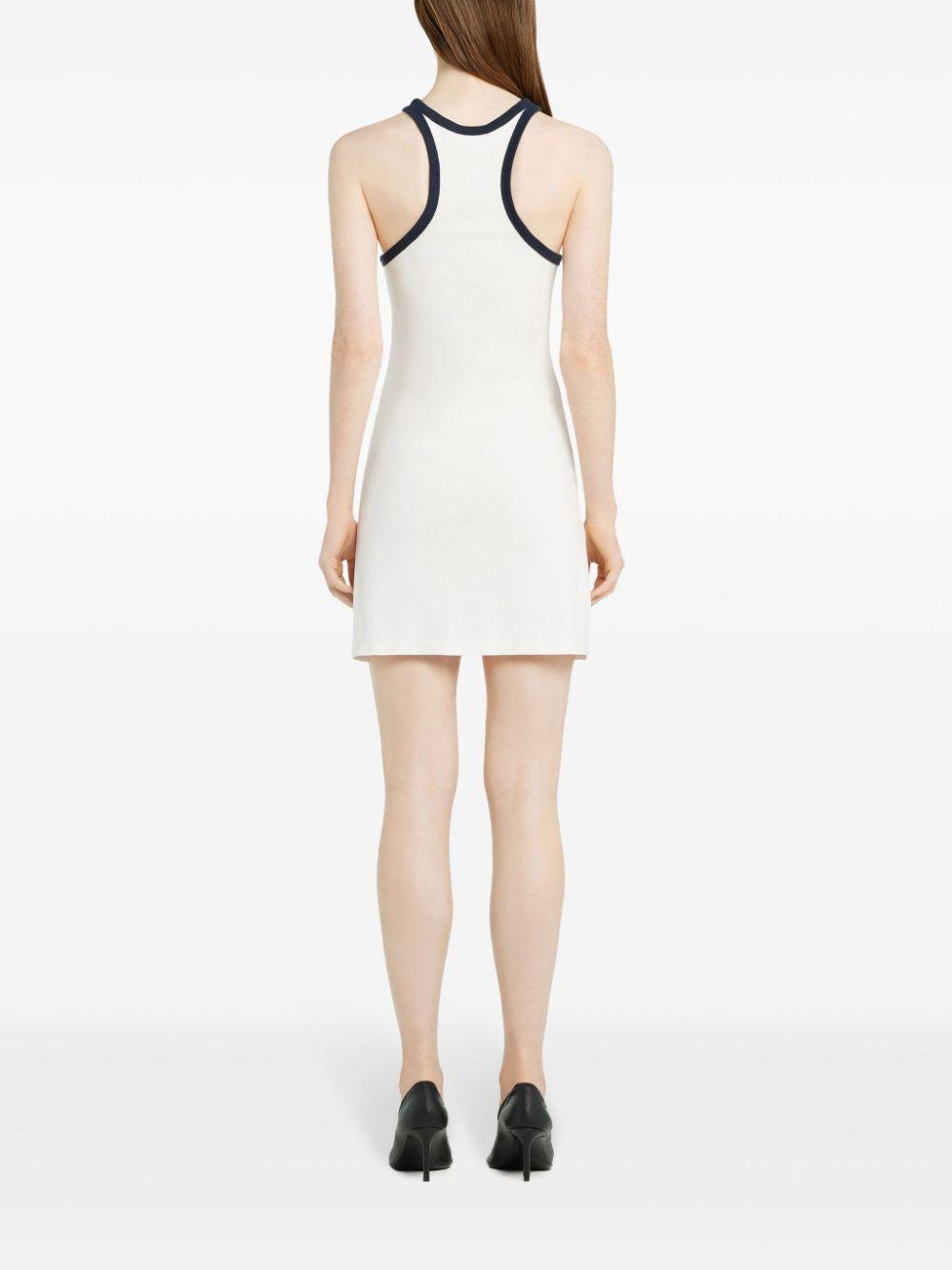 Cotton scuba dress<BR/><BR/><BR/> 125JRO577JS0203 0083 COURRÈGES