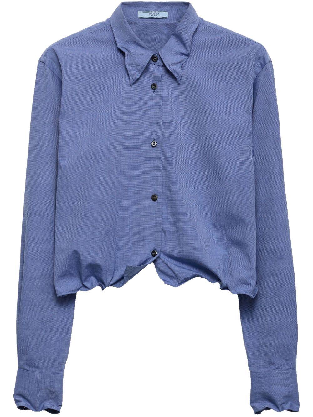 Fil-à-fil shirt<BR/><BR/> P414I 15COF0216 PRADA