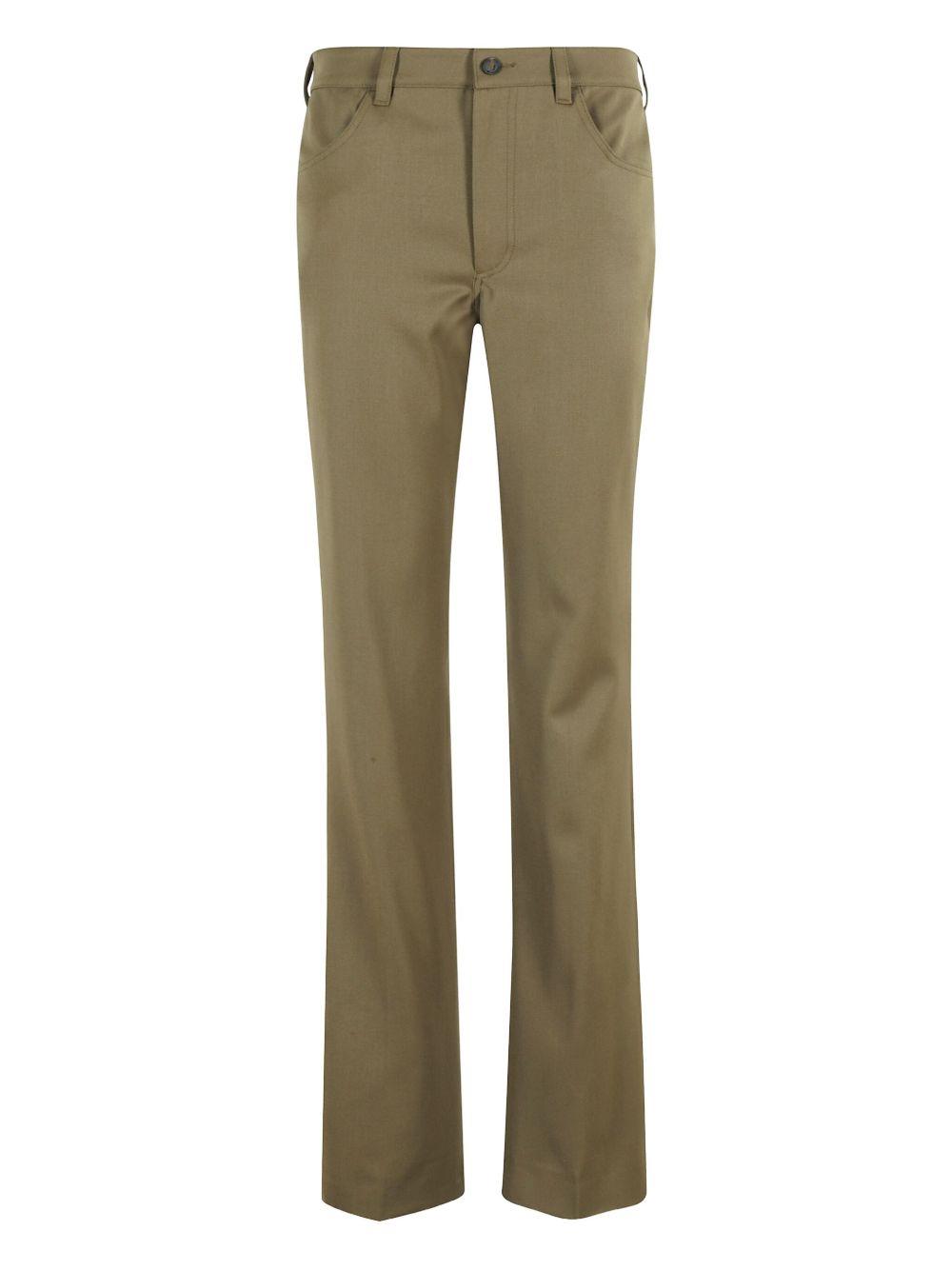 Trousers with a logo on the back 251WCP00273 WWW065AA081 THE ATTICO