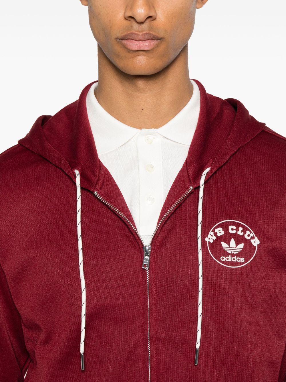 Zip-up hoodie JM8298 CBURGU ADIDAS x Wales Bonner