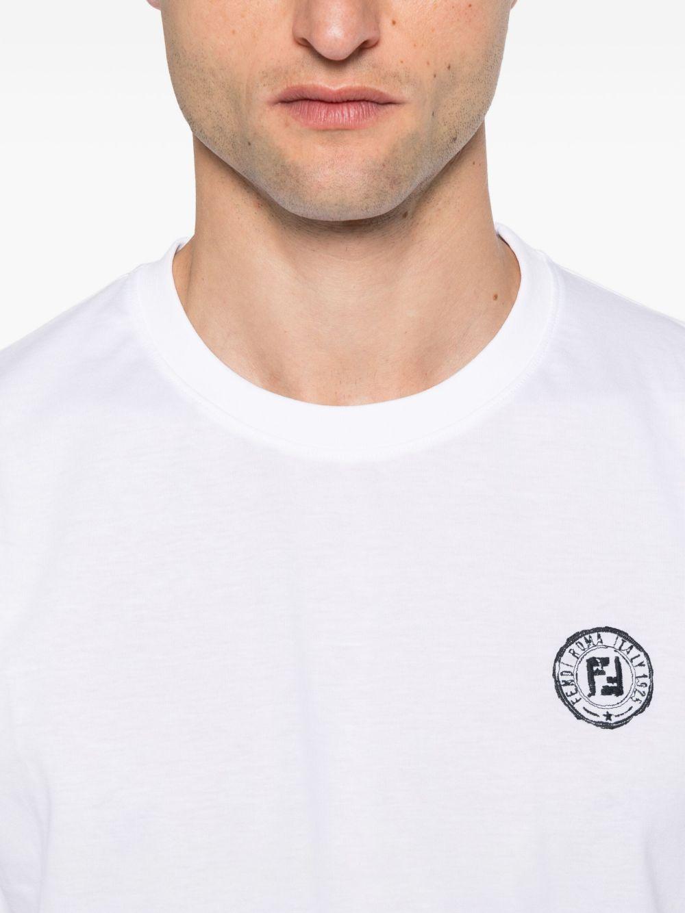 Logo T-shirt FY1319 AV0HF0QA0 FENDI