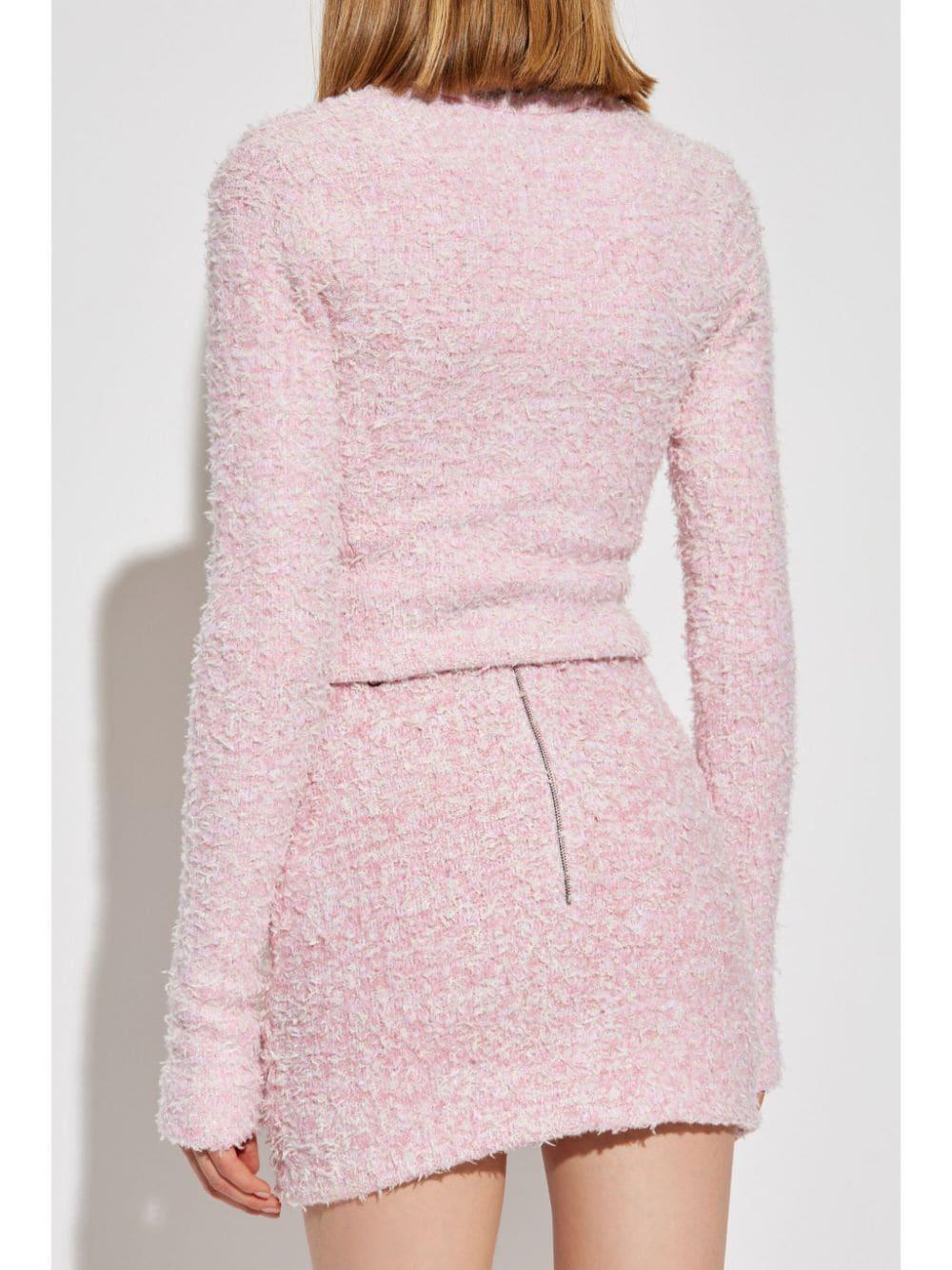 Embossed-buttons cardigan<BR/><BR/><BR/> 793604 T33285000 BALENCIAGA