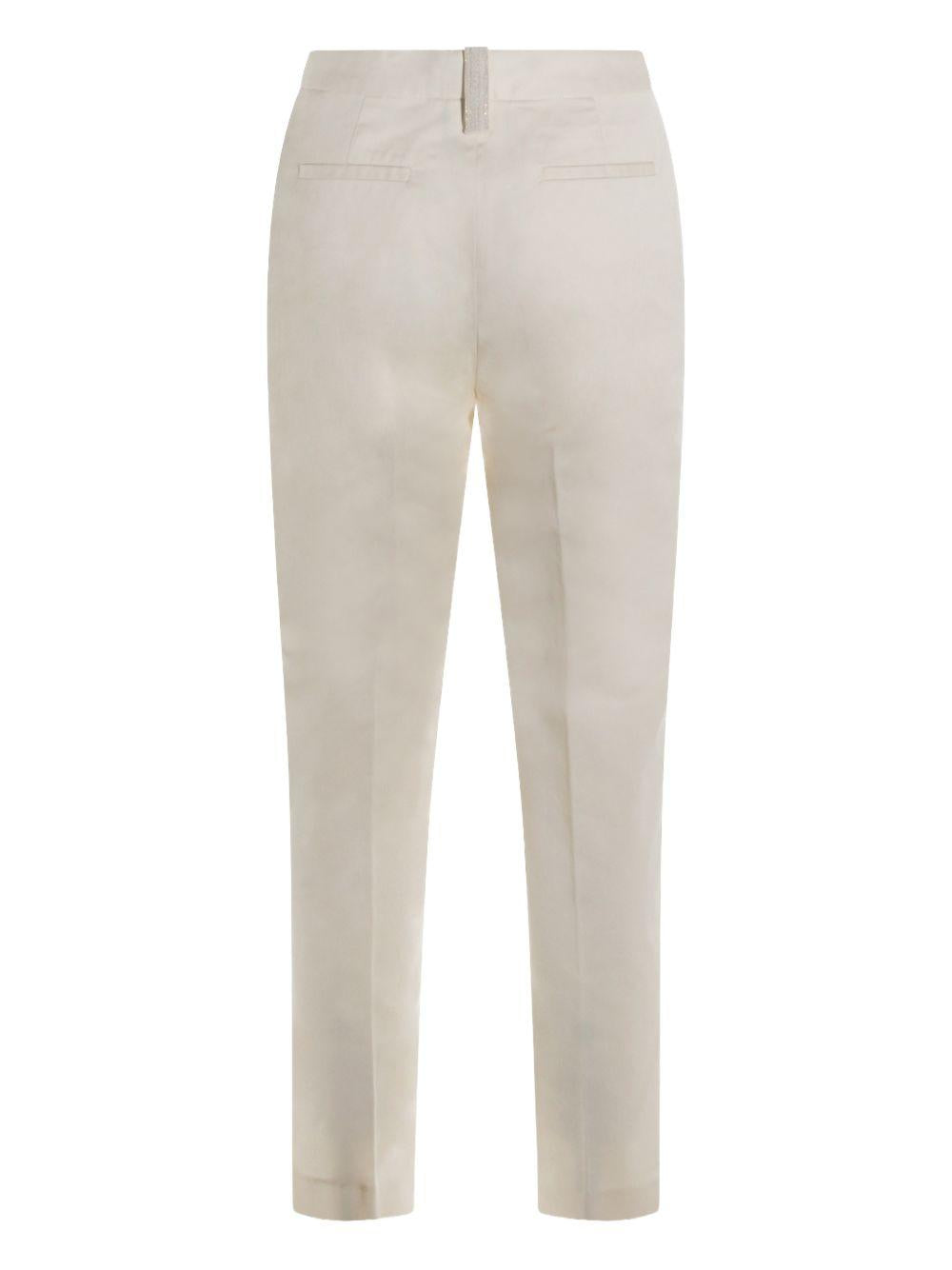 Gubbio joggers in cotton gabardine PAD266F326L784 0145 FABIANA FILIPPI