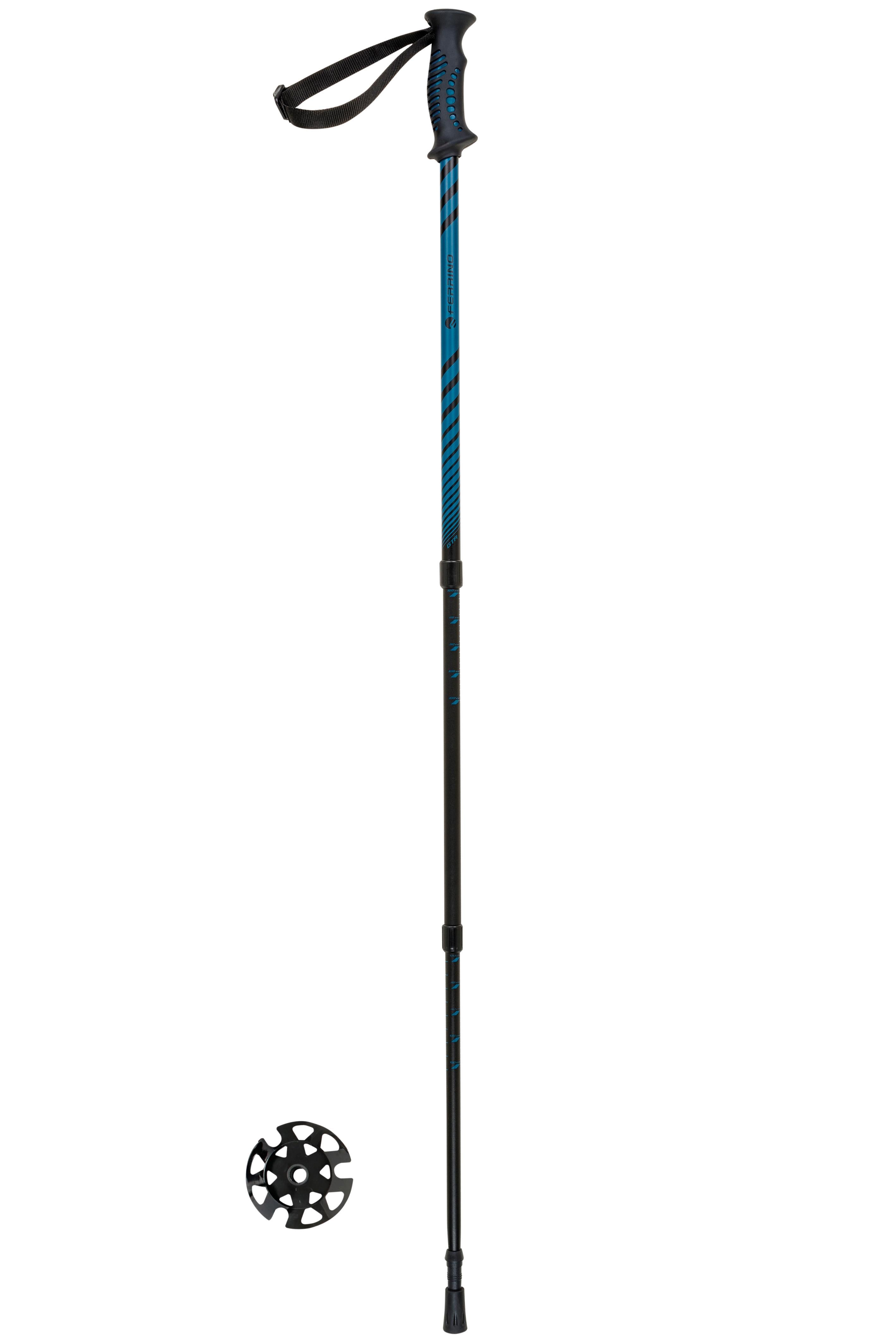Pair of blue/black GTA trekking poles 78119NBB FERRINO
