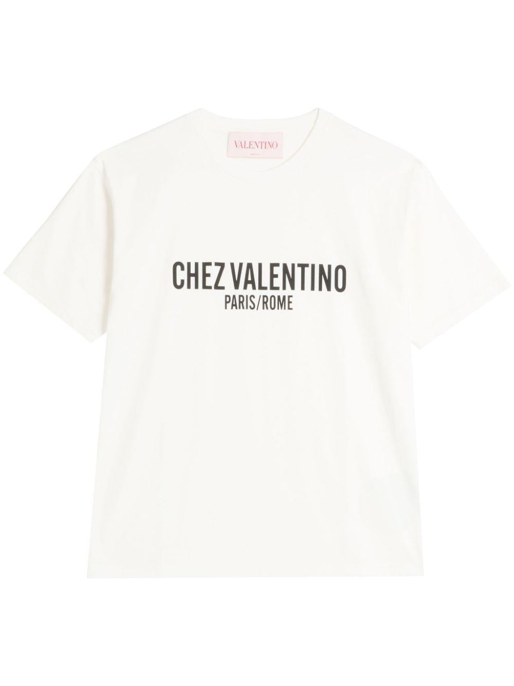 Chez Valentino T-shirt<BR/><BR/><BR/> 6V3MG16PAPG A03 VALENTINO GARAVANI