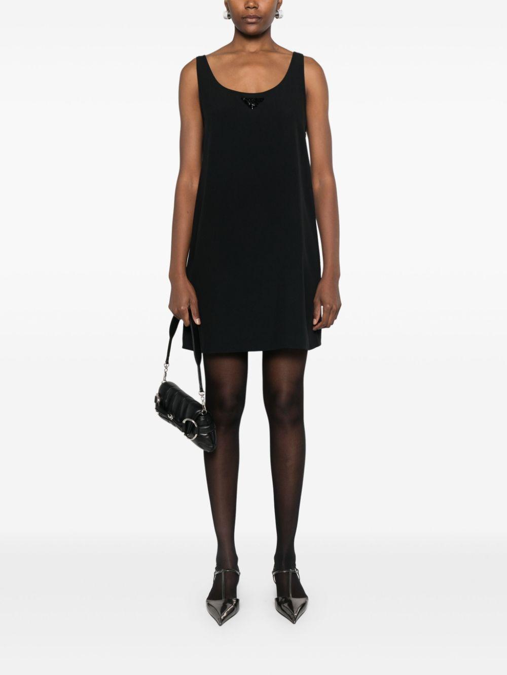 Crepe mini dress<BR/><BR/><BR/> P3O02R 152DF0002 PRADA