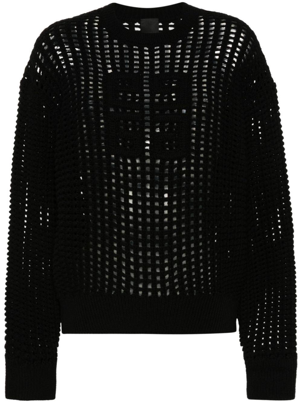 4G-motif sweater<BR/><BR/> BW90RF4 ZN0001 GIVENCHY