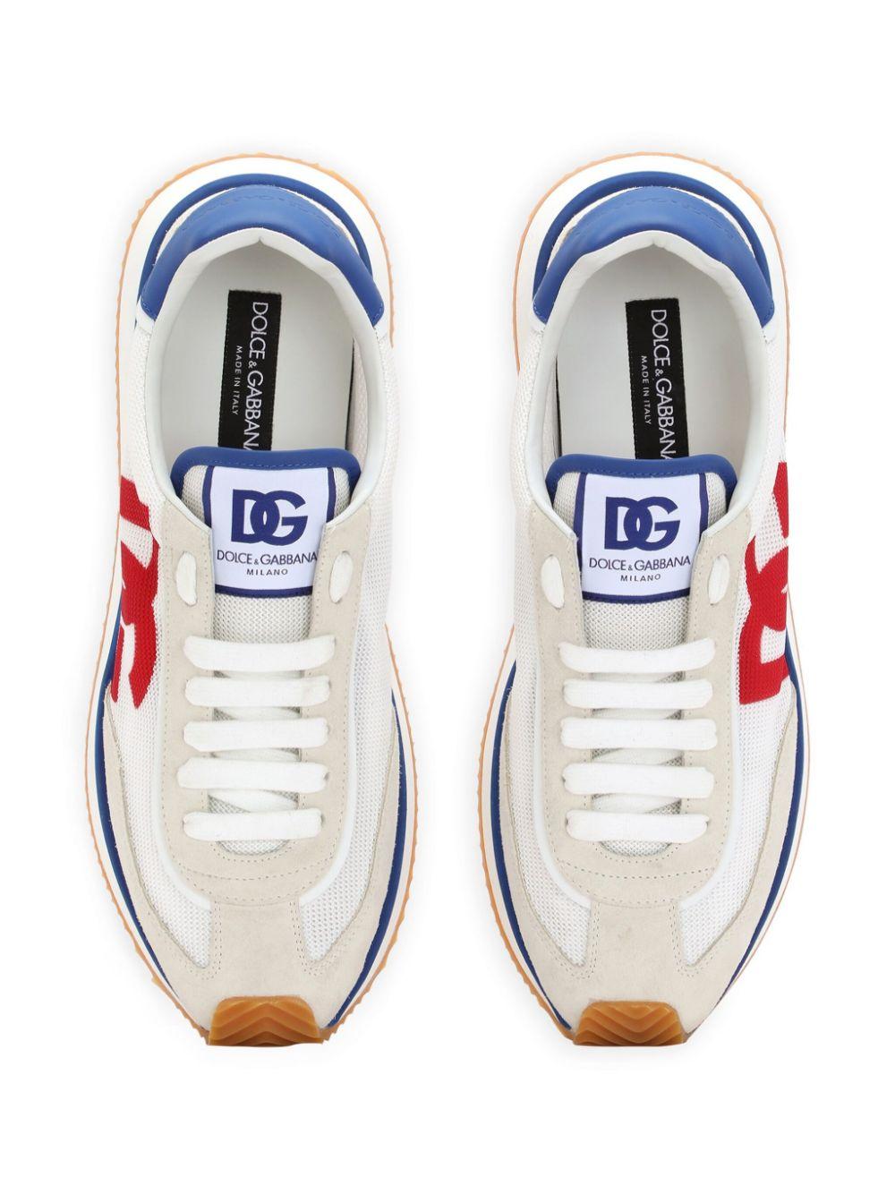 DG Cushion mixed-material sneakers<BR/><BR/><BR/> CS2288 A535589926 DOLCE & GABBANA