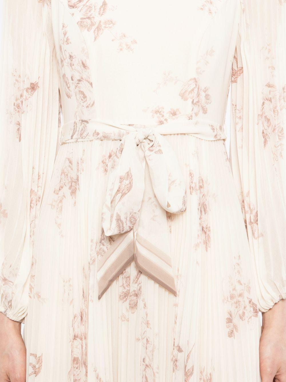 Sunray Long Sleeve Dress 0581DS26R CRF ZIMMERMANN