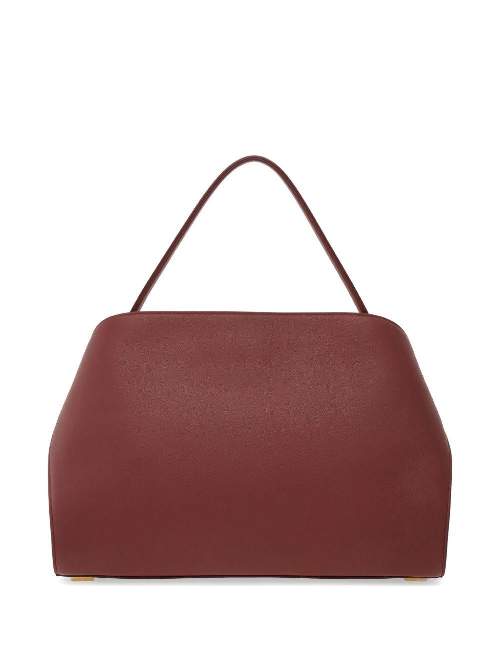 L Hug shoulder bag<BR/><BR/> HUG SH M 782635COLLEGE RED FERRAGAMO