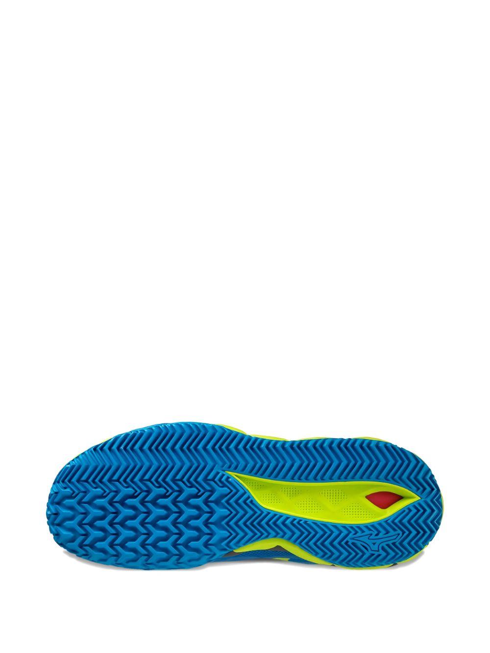 Wave enforce tour sneakers 61GB230627 PEACE BLUE/ACID LIME/IRON GATE MIZUNO