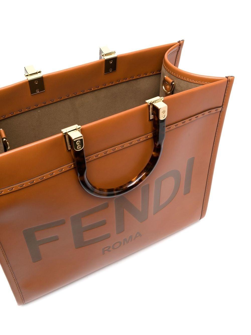 Sunshine logo-debossed tote 8BH386 ABVLF0PWZ FENDI