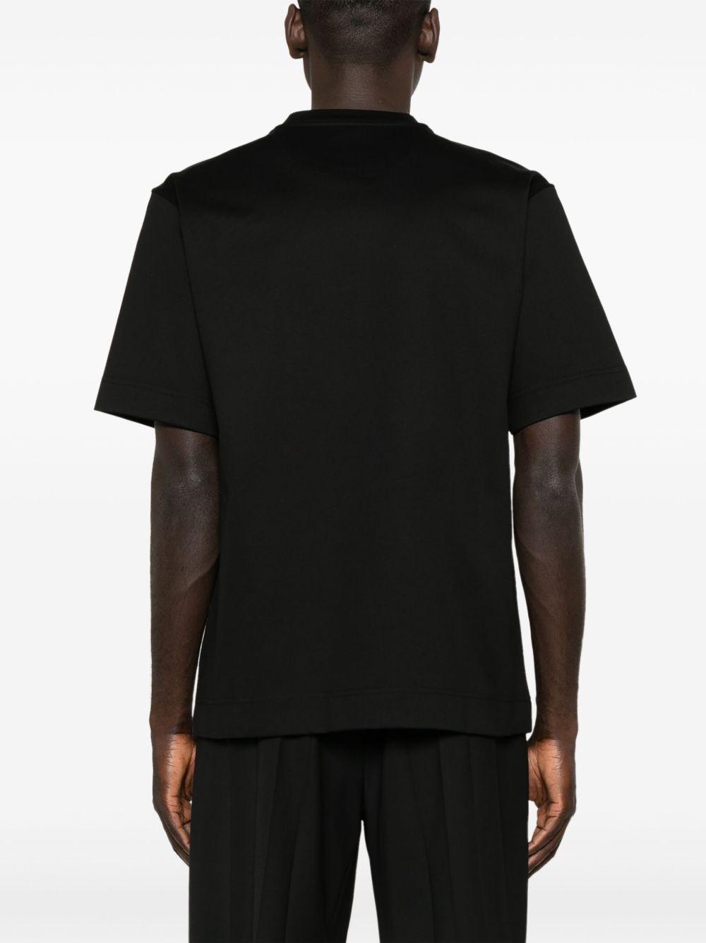 FF-plaque cotton T-shirt<BR/><BR/> FY0936 ARYYF0QA1 FENDI