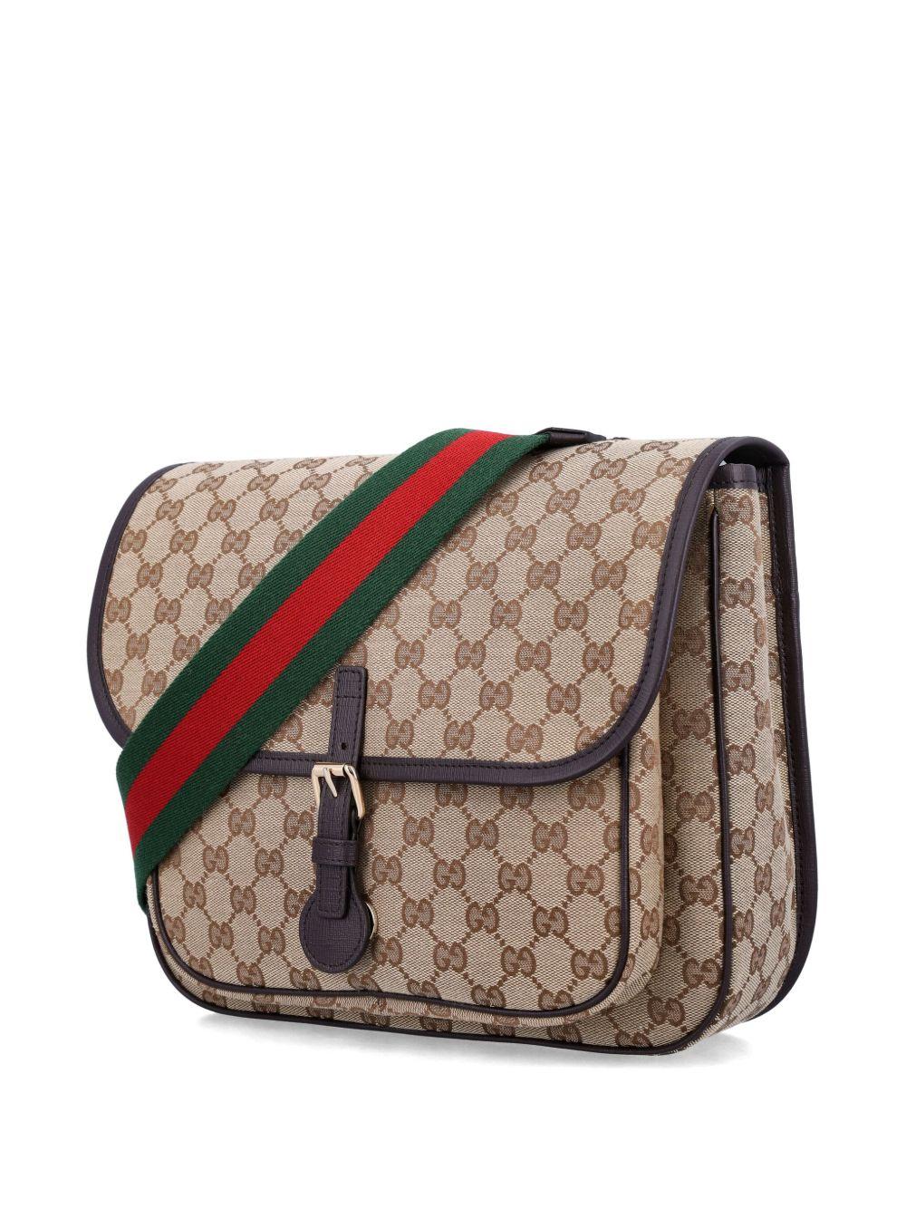 GG canvas messenger bag<BR/><BR/><BR/> 793823 FADK39762 GUCCI KIDS
