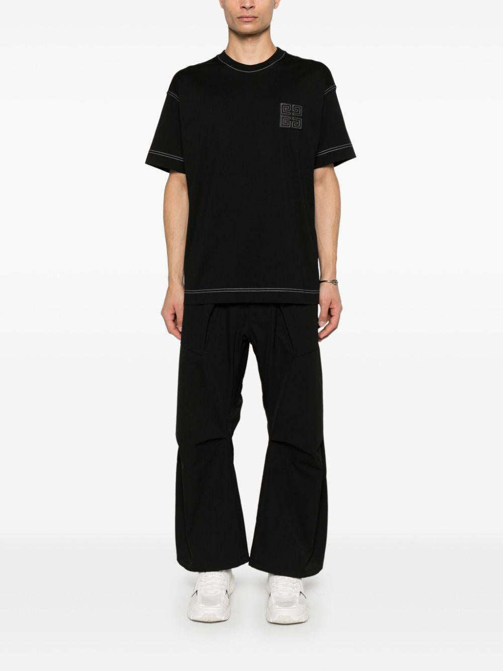 4G-motif T-shirt<BR/><BR/><BR/> BM71MG3YPQ 004 GIVENCHY