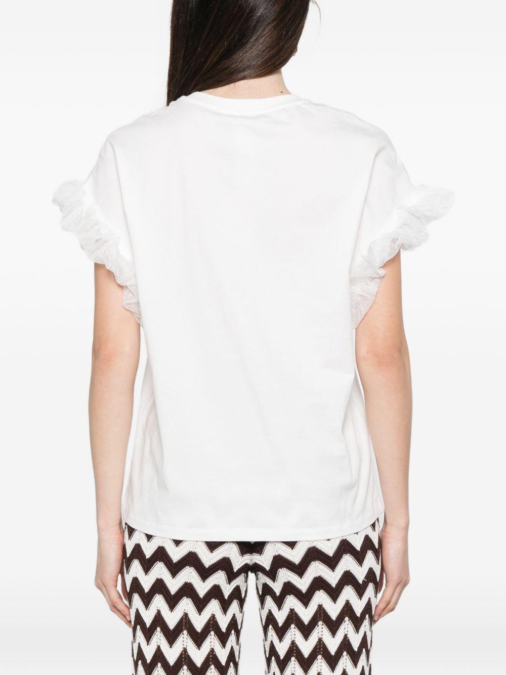 ruffled T-shirt 261TP204A S1256200001 TWINSET