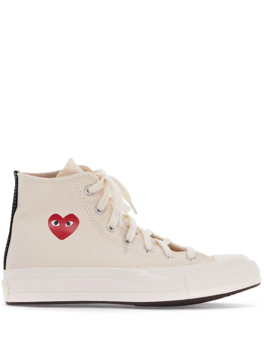 Heart Chuck 70 sneakers AZ-K129-001WHITE COMME des GARÇONS PLAY x Converse