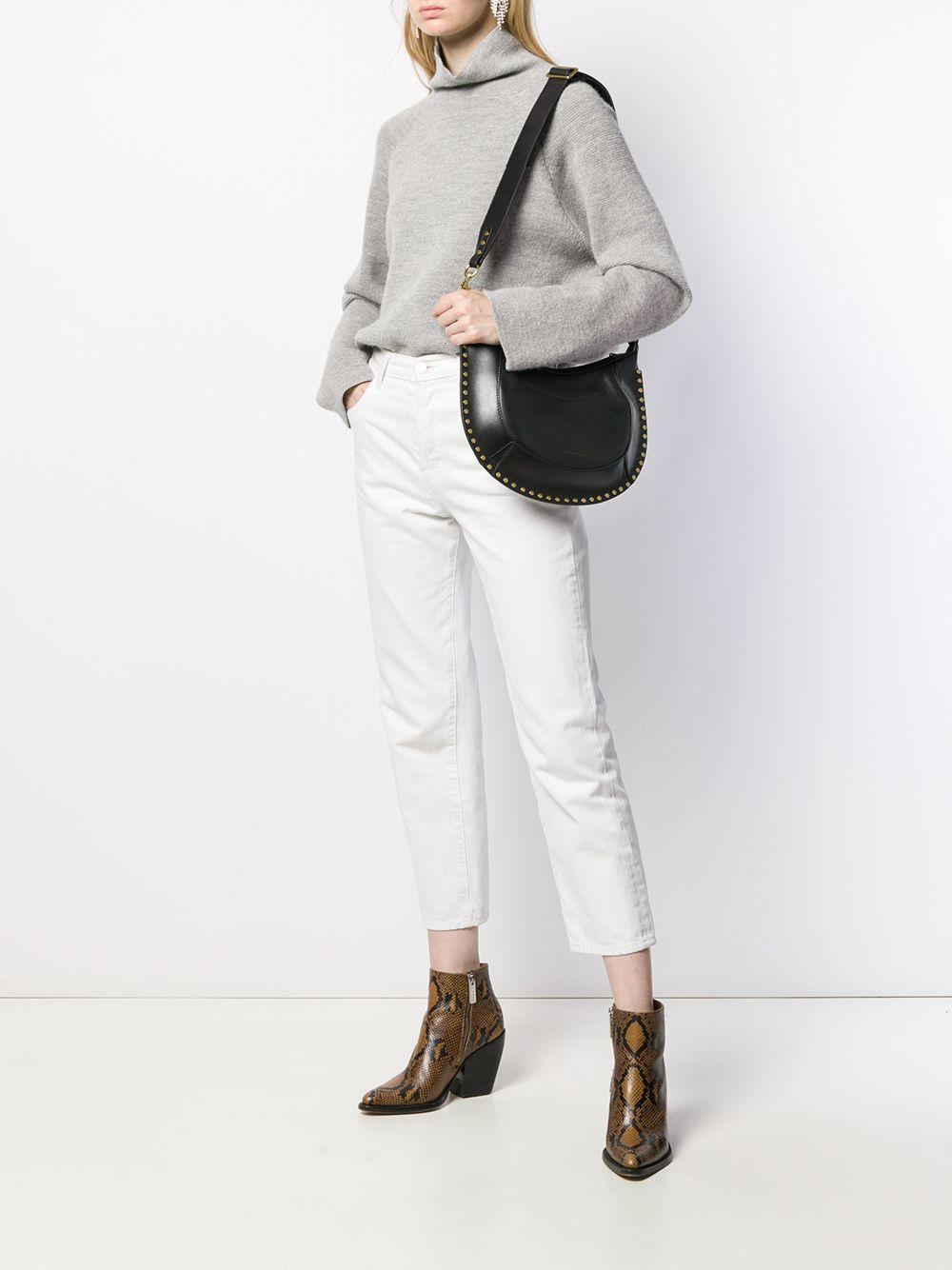 Naoko leather bag with studs PP0001FA A1C01M01BK ISABEL MARANT