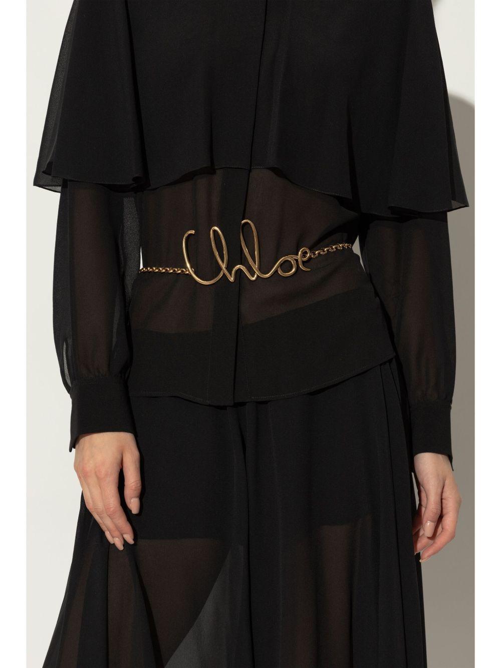Chain brass belt<BR/><BR/><BR/> CHC24AC068CB7 9DC CHLOÉ