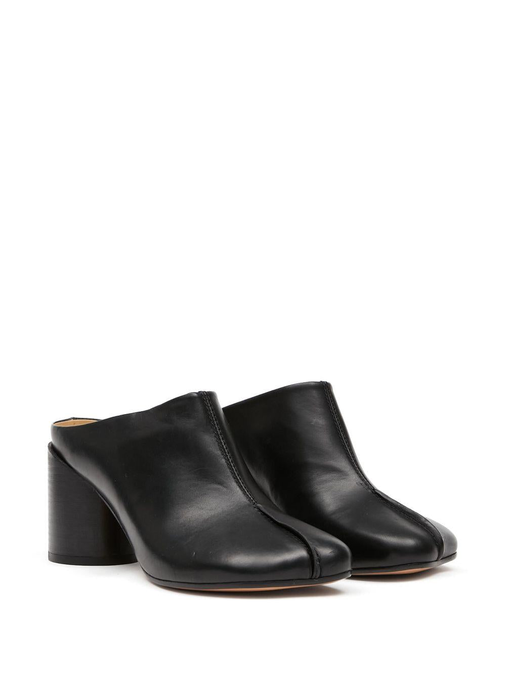 70mm leather mules<BR/><BR/><BR/> S59WX0071 P5000T8013 MM6 Maison Margiela
