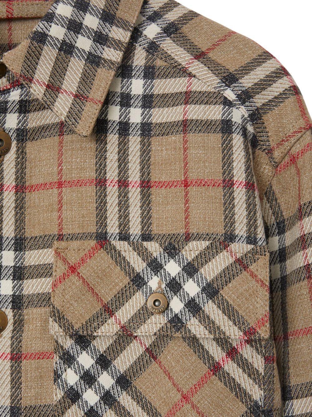 Checked shirt<BR/><BR/><BR/> 8108014 C2044 BURBERRY