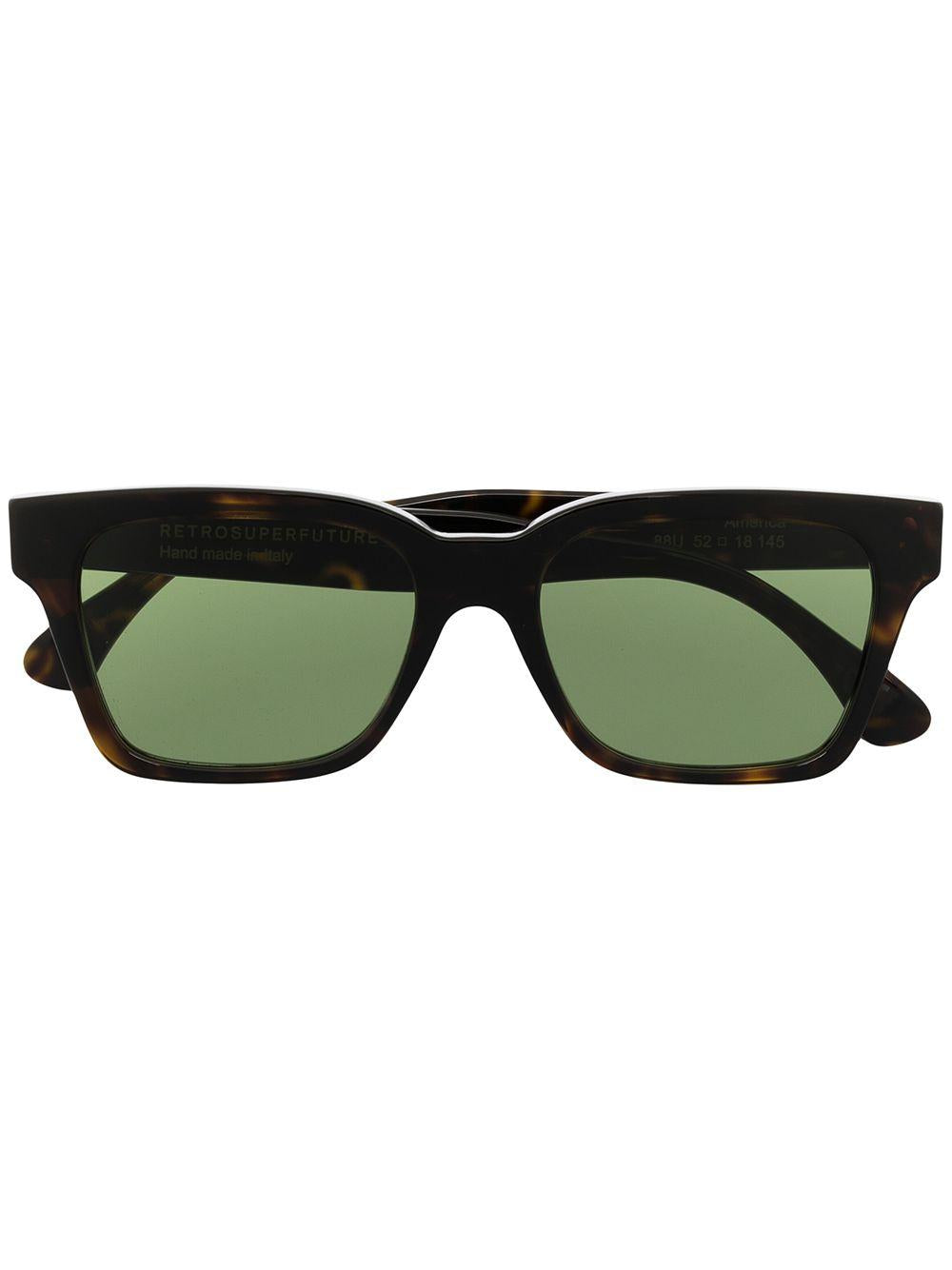 America square frame sunglasses<BR/><BR/><BR/> 88U 52 RETROSUPERFUTURE
