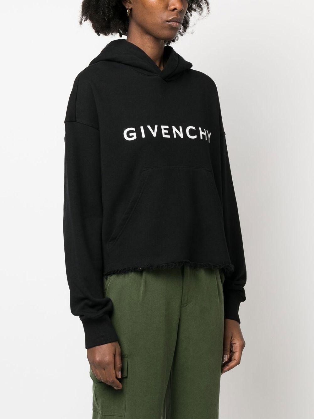 Archetype cropped hoodie BWJ03M3YAC 001 GIVENCHY