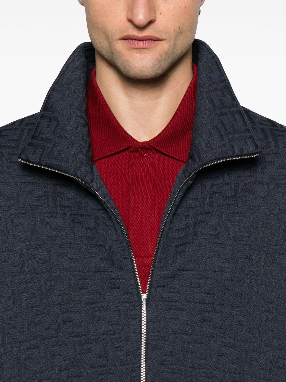 FF-embossed sweatshirt<BR/><BR/><BR/> FAF743 AU8OF1H3O FENDI