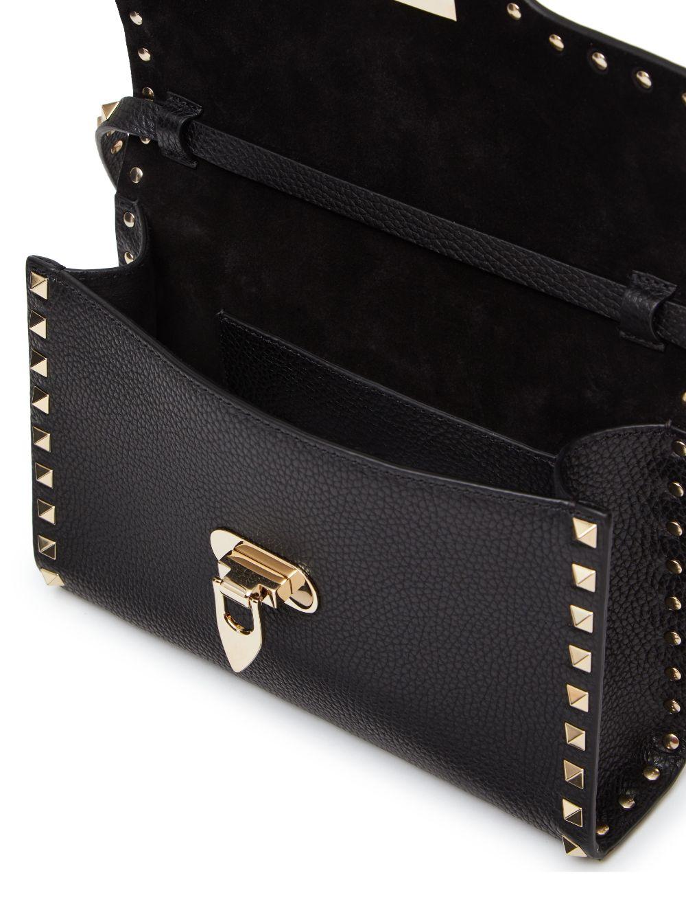 Small Rockstud crossbody bag<BR/><BR/><BR/> 6W2B0181VSF 0NO VALENTINO GARAVANI